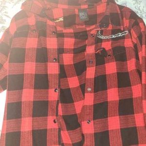 red and black flannel